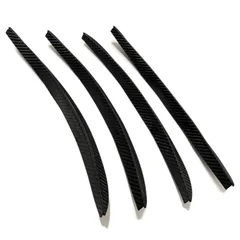 モデルノ ラ テール オーバーフェンダー ワイドフェンダー 汎用 カーボン ドレスアップ カスタム アーチ 4個 YM-293-OF 33CM 4個セット [33cm]