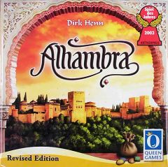 [Used] Board Game Alhambra Revised Edition (Multi-language version)