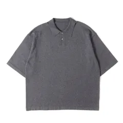 【美品】crepuscule クレプスキュール ポロシャツ ヘザーグレー サイズ:1 | 23SS ARKnets 別注 ニット ポロシャツ (Knit Polo S/S) / ONLY ARK | トップス 半袖【メンズ】【中古】のサムネイル