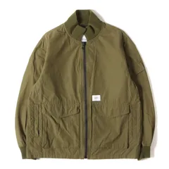WTAPS ダブルタップス ジャケット オリーブドラブ サイズ:S | 20AW WEPタイプ ミリタリー ナイロン ジャケット(WFS / JACKET / NYCO. TUSSAH) | アウター ブルゾン 上着【メンズ】【中古】のサムネイル
