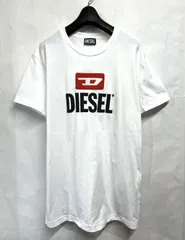 DIESEL｜ディーゼル Dロゴ刺繍 Tシャツ