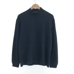 GIORGIO ARMANI ジョルジオアルマーニ ネックジップデザインニット サイズ:US36  90s/SIMINT   ネイビー メンズ / 243001003255のサムネイル