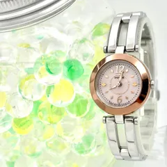 【稼働】CITIZEN シチズン wicca ウィッカ ソーラー レディース 腕時計 ピンクゴールド E031-S076951 461020299