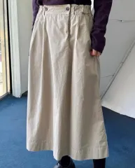 MHL マーガレットハウエル ベージュ 밴딩 スカート