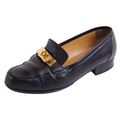 HERMES】美品 エルメス デスタン ケリー金具 レザー ローファー - メルカリ