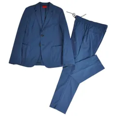 未使用 ヒューゴボス HUGO BOSS セットアップ スーツ シングル ポリエ
