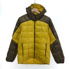 美品✨モンベル 800FP U.L.ダウン ガイドパーカ XL イエロー - メルカリ