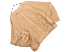 simplicite シンプリシテェ ノーカラー ジャケット ベージュ ■◇ レディース