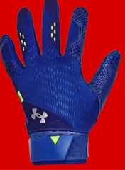 ☆【新品】UNDER ARMOUR　アンダーアーマー　グローブ UA HARPER PRO BATTING GLOVE メンズ　サイズS　サイズM　サイズL　 ブルー　バッティンググローブ