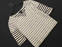 MARC BY MARC JACOBS マークバイマークジェイコブス ボーダー カットソー sizeXS/アイボリーx紺 ■◇ メンズのサムネイル