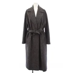 ロロピアーナ Loro Piana チェスターコート ガウンコート ロング カシミヤ 36 紺 グレー /KHのサムネイル