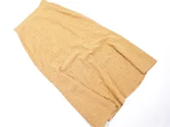 CIAOPANIC チャオパニック ロング チェック マーメイド スカート sizeF/茶 ■◇ レディース