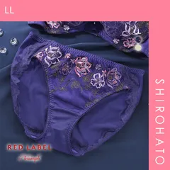 【メール便】【SHIROHATO公式】【正規品・新品】トリンプ TR0122 レッドレーベル バイ トリンプ 天使のブラ スリムライン レギュラーショーツ スタンダード LL 大きいサイズ Triumph(LL)