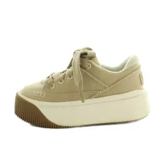 アグ オーストラリア UGG australia EZ-Duzzit スニーカー シューズ 厚底 US6 23.0cm ベージュ 1167499 /MI ■OS