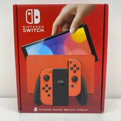 【物流センター】 中古  | 任天堂 ゲームハード 有機EL Nintendo Switch 2021年製 HEG-S-RAAAA(JPN) マリオレッド 【649】