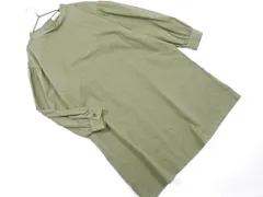 新品 studio CLIP スタジオクリップ デニムアソートスタンド ワンピース sizeM/カーキ ■◇ レディースのサムネイル
