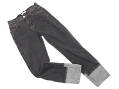 INDIMARK インディマーク 切替 デニムパンツ sizeS/紺 ■■ レディース