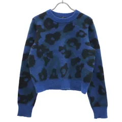 rag&bone ラグアンドボーン レオパードモヘアニットセーター W8-W285638XF ブルー XSのサムネイル