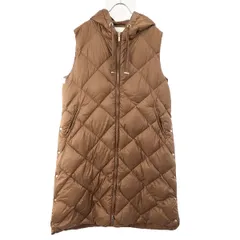 MaxMara マックスマーラ The Cube TREGIL ノースリーブダウコート 929601166 ブラウン 44のサムネイル