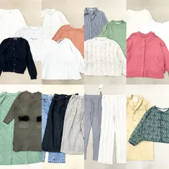 ★ナチュラル ファッション 21点 まとめ SM2 studio CLIP nikoand トップス ボトムス ワンピース アウター サイズMIX レディース 卸 現状品