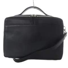 ランバン LANVIN COLLECTION ハンドバッグ ワンハンドル ショルダーバッグ 2way スクエア レザー ブラック /YO7 ■GY18のサムネイル
