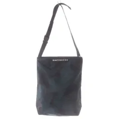 マリメッコ marimekko Unikko NEAT CROSSBODY M ショルダーバッグ 緑 グリーン 黒