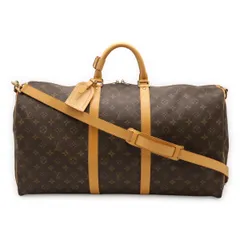 LOUIS VUITTON ルイ ヴィトン モノグラム キーポル バンドリエール55 ボストンバッグ 旅行カバン トラベルバッグ 2WAY ショルダーバッグ M41414