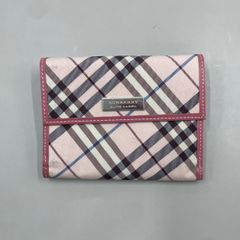 BURBERRY BLUE LABEL キーケース ピンク チェック - メルカリ