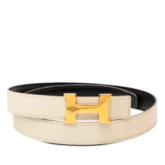 エルメス コンスタンス Hバックル リバーシブル ロゴ ベルト サイズ 70 レザー レディース HERMES 【1-0264587】 HERMES - エルメス コンスタンス Hバックル リバーシブル ロゴ ベルト