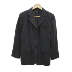 エトロ ETRO テーラードジャケット シングルボタン ミドル丈 ウール 40 ダークグレー /MA2 ■GY58のサムネイル