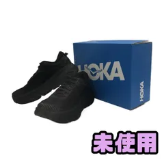 ★未使用★ スニーカー 25cm HOKA ONE ONE ホカオネオネ BONDI7 ボンダイ7 1110518-BBLC ブラック AYN121253大