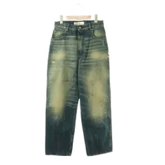 ゴールデングース GOLDEN GOOSE BASIC DENIM デニムパンツ ジーンズ ワイド ハイウエスト ブルー /MY ■OSのサムネイル