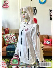 SNOOPY スヌーピー ヴィンテージ ナイロン ウィンドブレーカー ウィンドブレーカー フード ジップアップ ジャケット