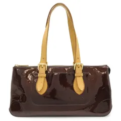 LOUIS VUITTON ルイ ヴィトン モノグラムヴェルニ ローズウッド アベニュー ショルダーバッグ ハンドバッグ トートバッグ アマラント M93510