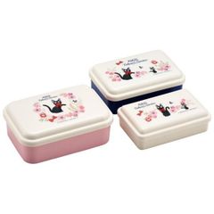 도시락 상자 중첩식 디저트 넣어 3개 세트 항균 세련된 런치 박스 skater 스케이터 SLUS3AG 마녀의 택배 디지 스튜디오 지브리 여성 4973307658891[WJ203]