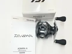 極美品 ダイワ アドミラＡ １００ＸＨ 船釣り カワハギ ベイトリール ＤＡＩＷＡ ＡＤＭＩＲＡ スマック レッドチューン（０７）