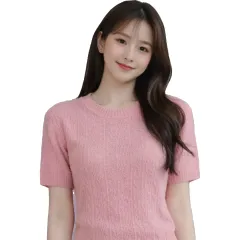 ザラ ピンク ニット