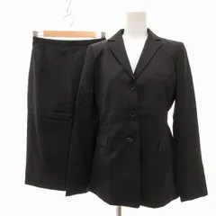 23区 オンワード樫山 美品 スカートスーツ セットアップ ジャケット ウール 38 グレー /UO ■GY45