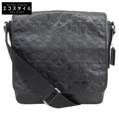 COACH コーチ シグネチャー ショルダーバッグ レディース ブラック F71172