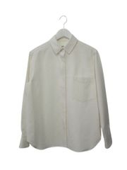 ソージュ SOEJU ソフトオックスシャツ M 長袖 ブラウス アイボリー