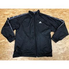 90s 万国旗 adidas ブラック ナイロンジャケット Mサイズ - メルカリ