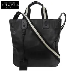BALLY バリー カーフレザー TENIRO TRAINSPOTTING 2way ショルダーバッグ メンズ ブラック