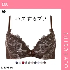 【SHIROHATO公式】【正規品・新品】ワコール Wacoal ハグするブラ BXB418 ブラジャー DEF 単品(E80)
