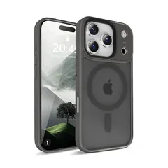 【新品】 QUEASON iPhone 17ProMax ケース【米軍MIL規格・MagSafe対応】指紋防止 滑り止め 黄変防止 ワイヤレス充電 ストラップホール付き いphone17promax ケース 耐衝撃 iphone17プロマックス カバー i 0