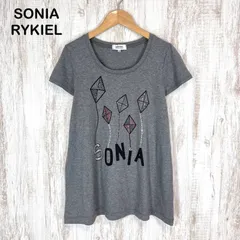 SONIA BY SONIA RYKIEL ソニアバイソニアリキエル ロゴプリント カイト ラインストーン グラフィックプリント Tシャツ レディース 半袖 トップスのサムネイル