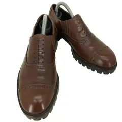コムデギャルソンオムプリュス COMME des GARCONS HOMME PLUS トラックソール サイドゴアストレートチップサドルシューズ メンズ  25のサムネイル