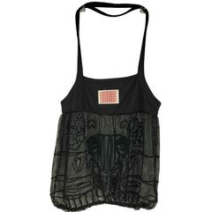 極美品 チャールズジェフリーラバーボーイ メッシュ ショッパートート 