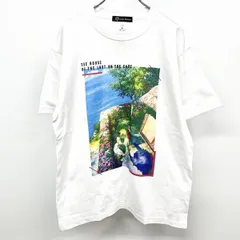 【新品】[印象N] arma bianca アルマビアンカ Tシャツ メンズ L 黒 綿100% The House of the Lost on the Cape 岬のマヨイガ ユイ フジテレビ アニメ 映画 小説 半袖 丸首のサムネイル