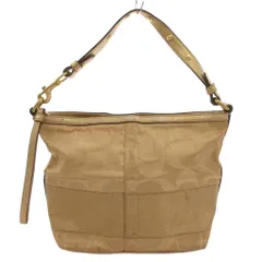 コーチ COACH ショルダーバッグ 肩掛け シグネチャー 光沢加工 ゴールドカラー 12909 /FF