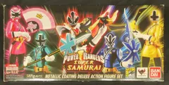 BANDAI S.H.Figuarts/COMIC COM2013 SABAN'S POWER RANGERS SUPER SAMURAI METALLIC COATING DELUXE ACTION FIGURE SET